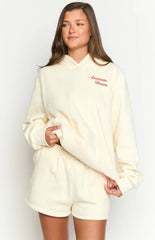 Beginning Cream American Dream Hoodie