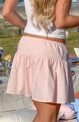 Marissa Pink Mini Skirt